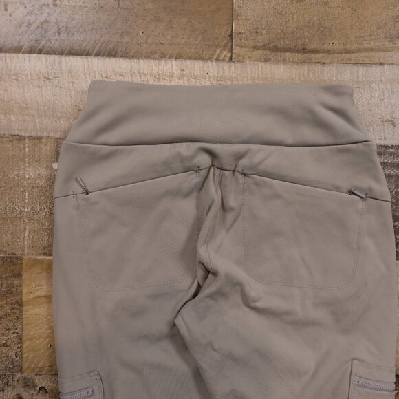 Athleta Headlands Hybrid Cargo Pants Women’s 4 Gray High-Rise Outdoor Utility - Picture 11 of 15